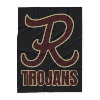 Fleece Rigby Trojan Blanket