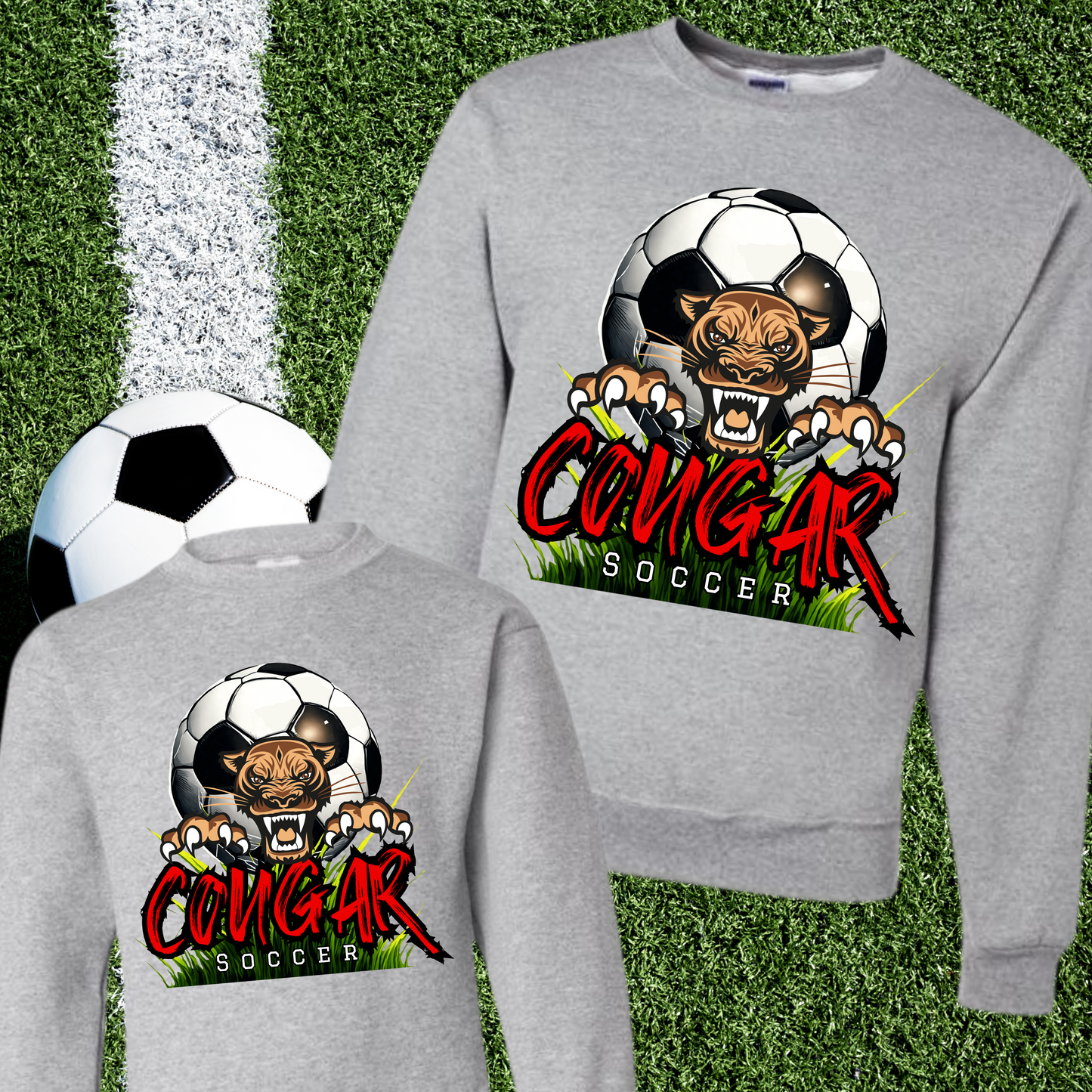 Cougar Roar Soccer Sweatshirt