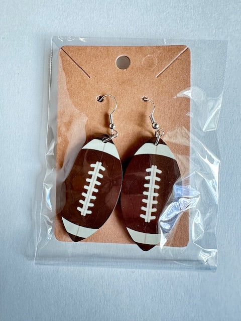 Football Earrings