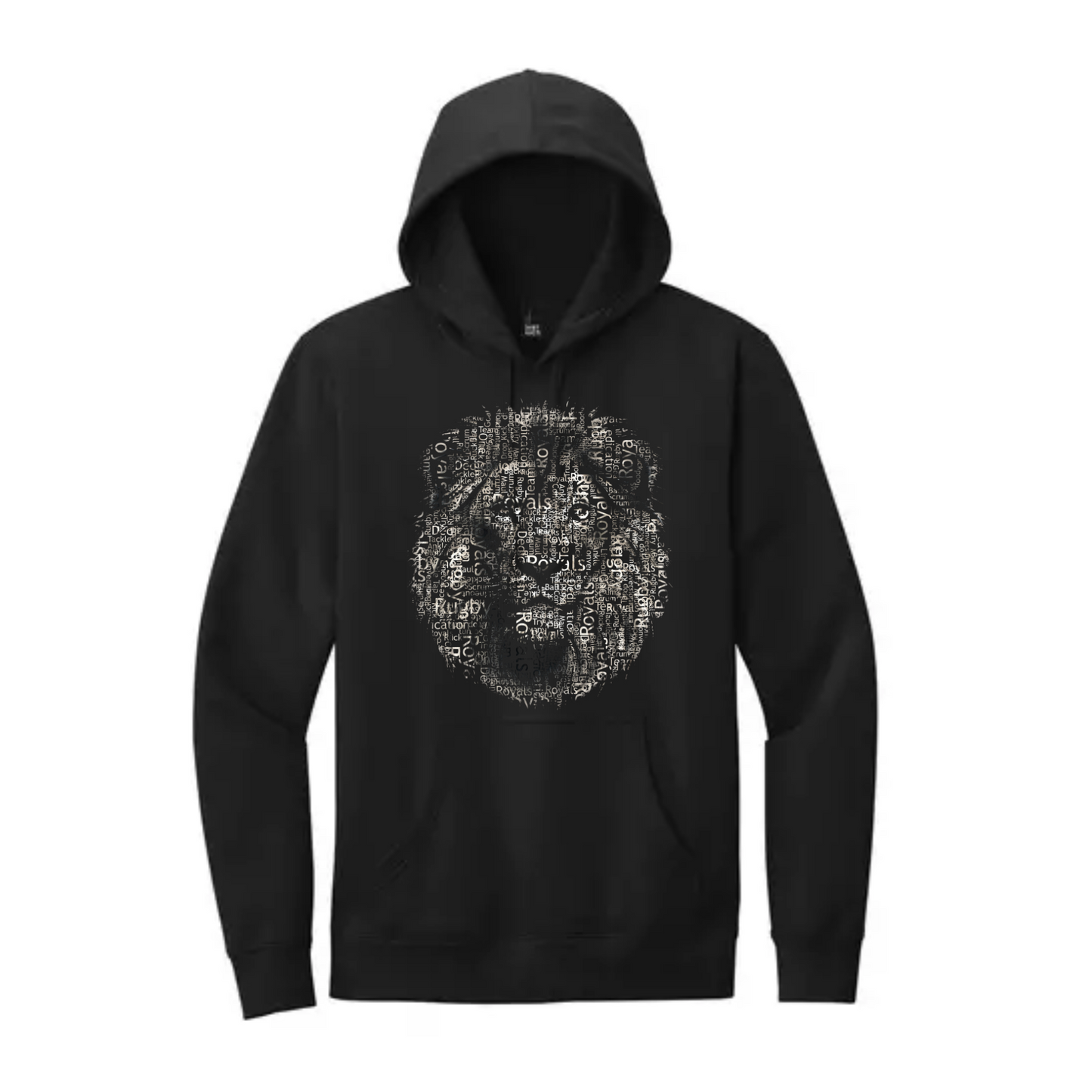 Rugby Lion Head Hoodie